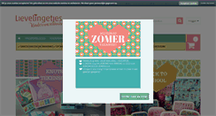 Desktop Screenshot of lievelingetjes.nl